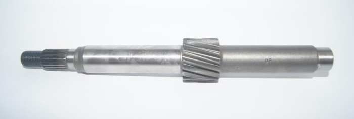 Вал редуктора ведущий (L-222mm, 16Т); 163QMK